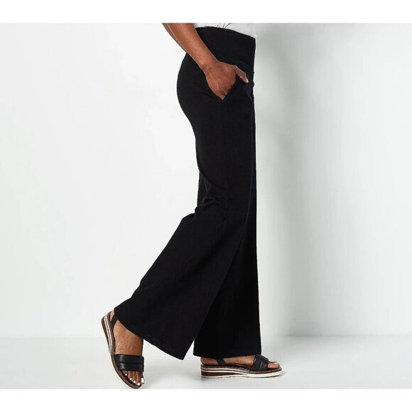 Women with Control Regular Tummy Control Vintage Denim Jean Black,Reg 16 - Picture 1 of 1